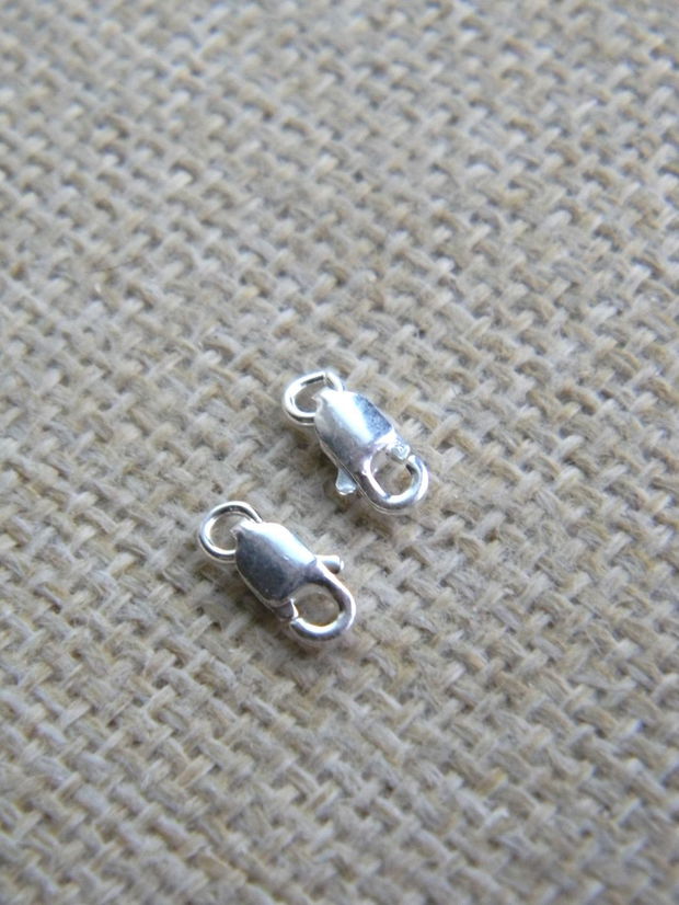 Inchizatori argint 8x4 mm (PCH 3-1)