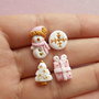 Set cercei Pink Snowman