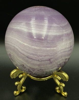 Fluorit Silk - Sfera din piatra semipretioasa