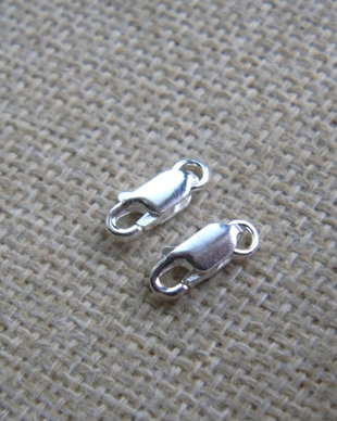 Inchizatori argint 12x4,5 mm (PCH 3-3)