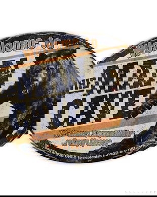 Decoratiune metalica "pestera barbatilor"