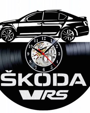 SKODA VRS- ceas de perete