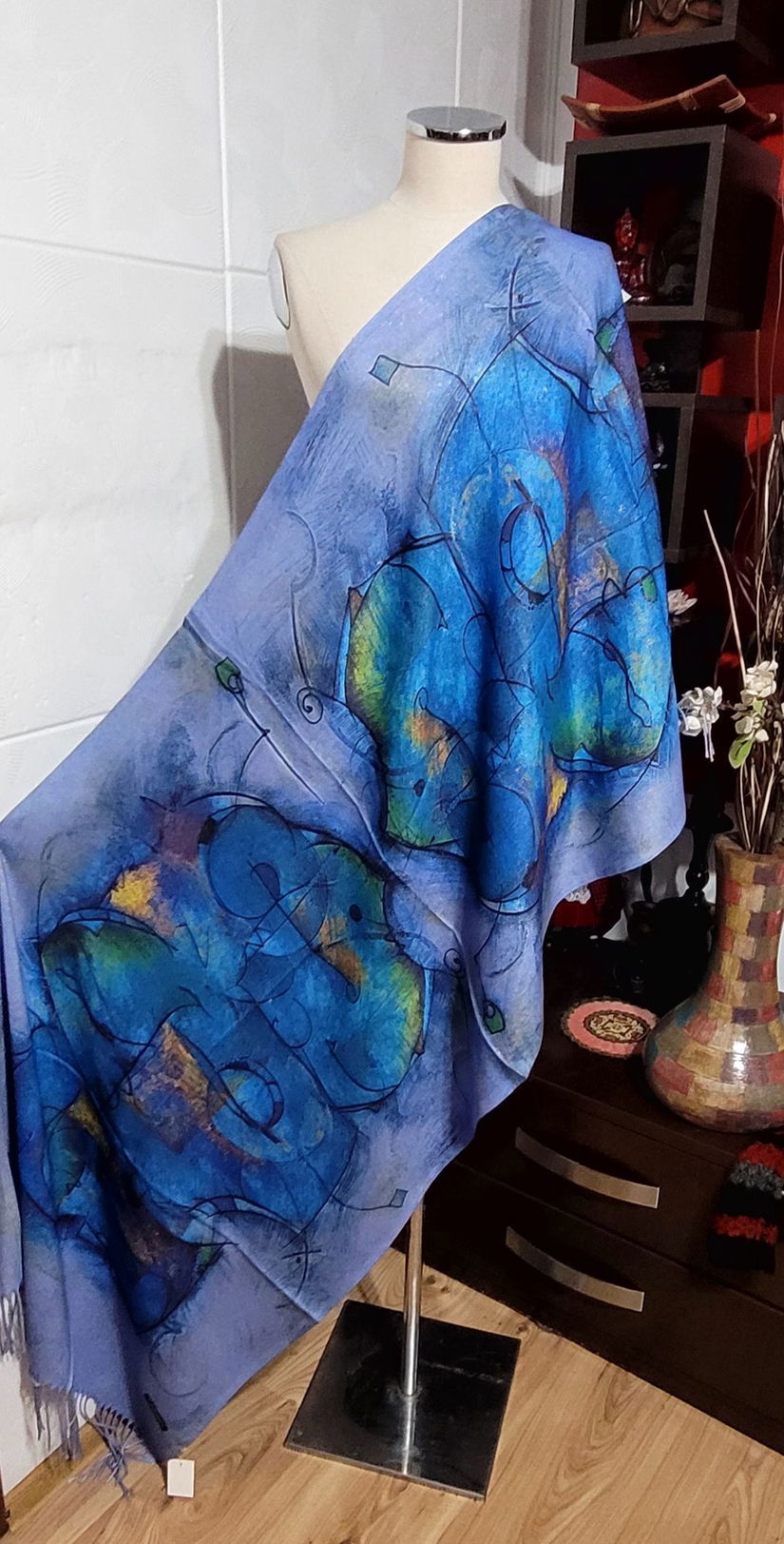 Saluri cashmere diferite culori model abstract