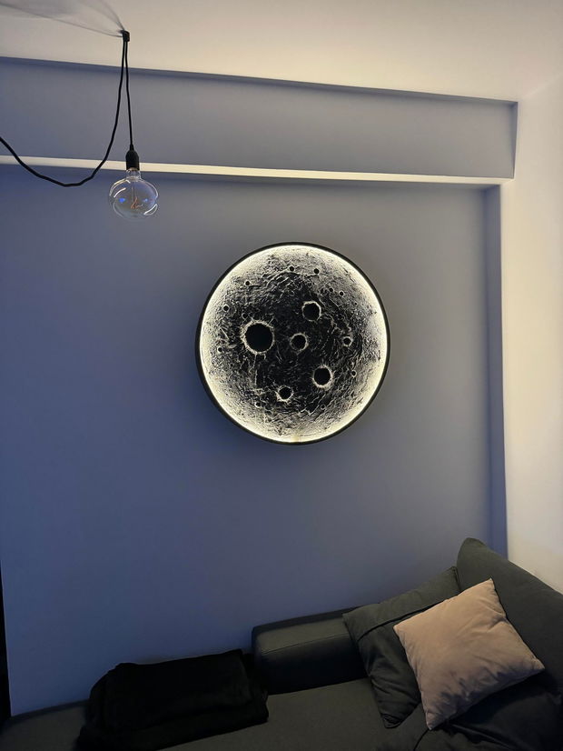 Lampa Luna handmade