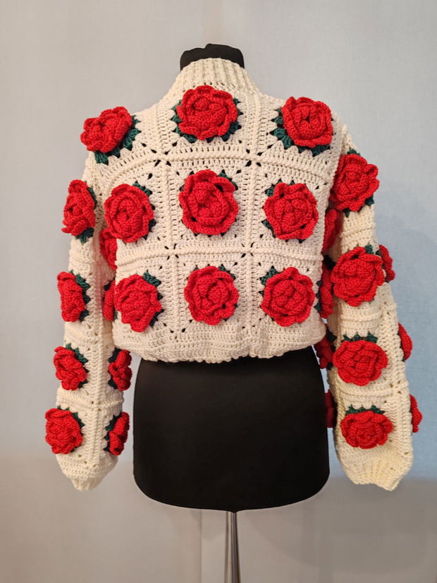 Cardigan rose