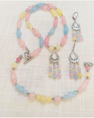 SET- AGATE PASTELATE (MORGANIT)