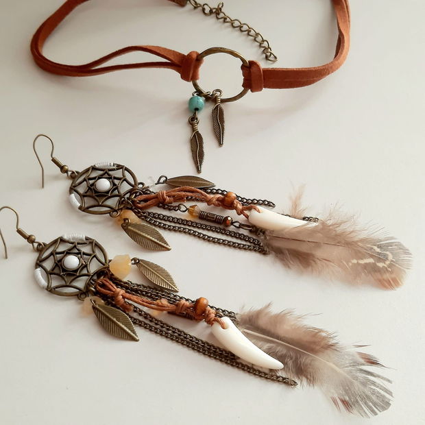 Set choker+cercei "DREAM CATCHER"