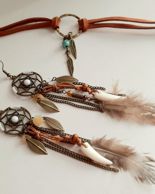 Set choker+cercei "DREAM CATCHER"
