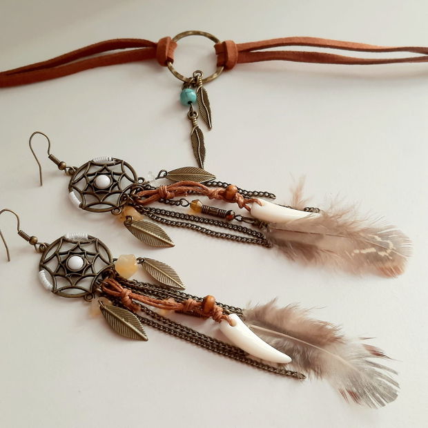 Set choker+cercei "DREAM CATCHER"