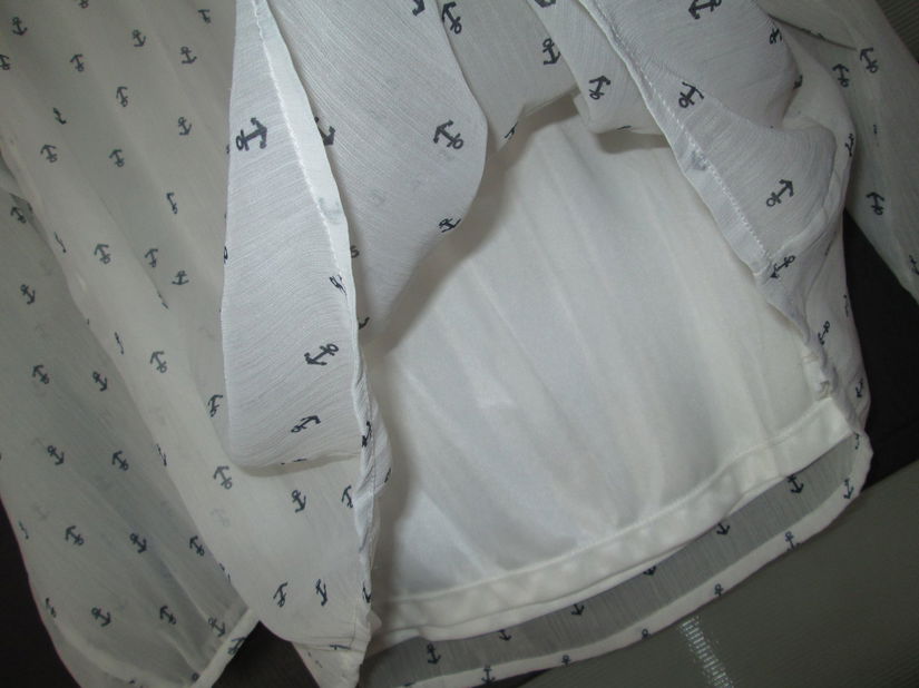 bluza fina diafana dame
