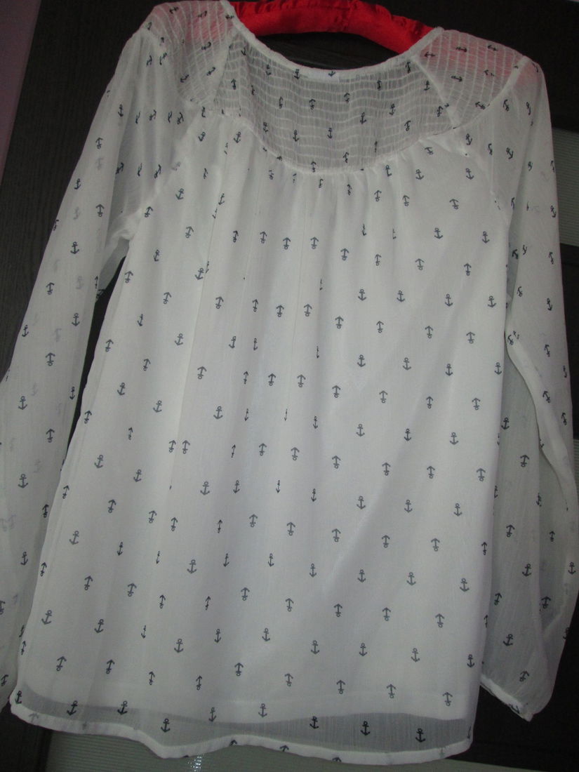 bluza fina diafana dame
