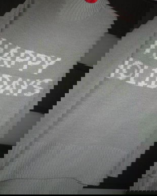 pulover gri fin dame S