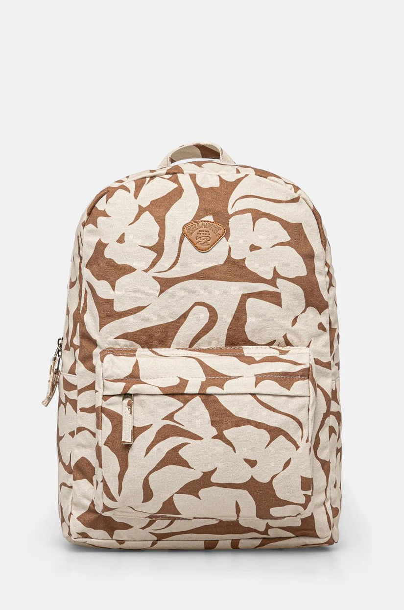 Billabong rucsac din bumbac Schools Out culoarea maro, mare, modelator, JABK3BSC