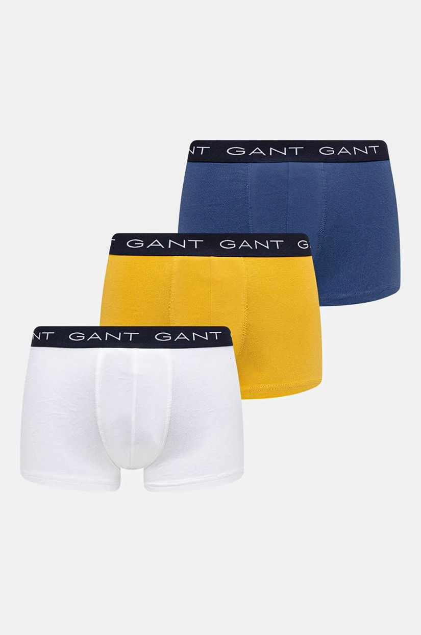 Gant boxeri 3-pack barbati, culoarea galben, 902433003