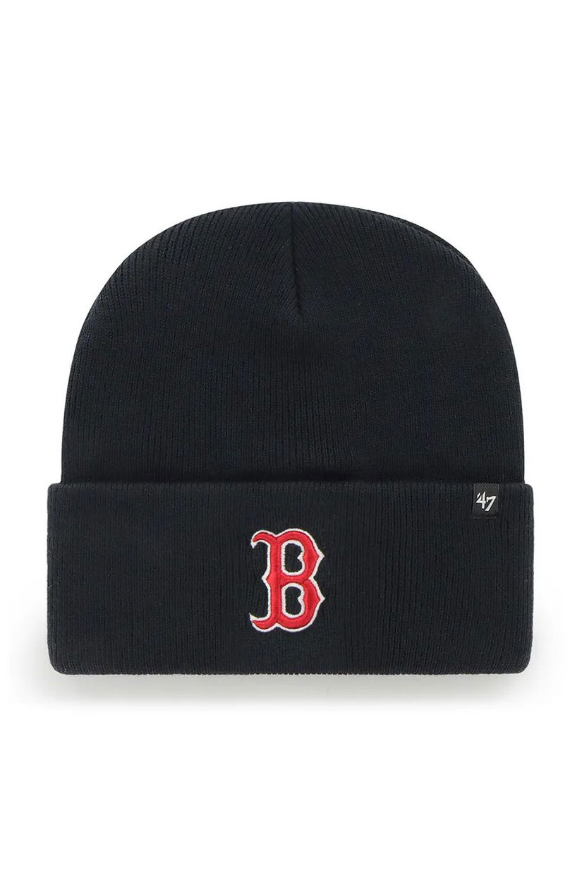 47 brand caciula MLB Boston Red Sox culoarea albastru marin, B-HYMKR02ACE-NYA