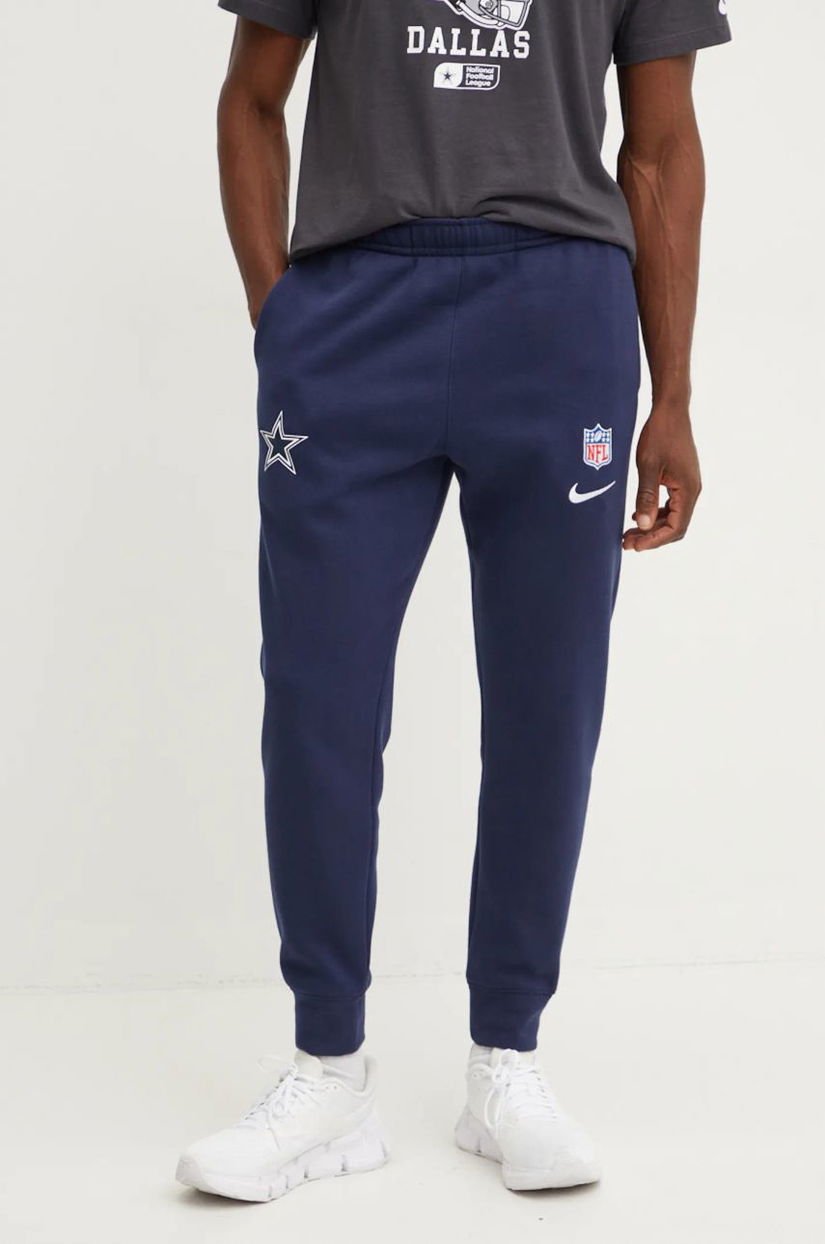 Nike pantaloni de trening Dallas Cowboys culoarea albastru marin, cu imprimeu, 02F7-41S-7RD-4NZ