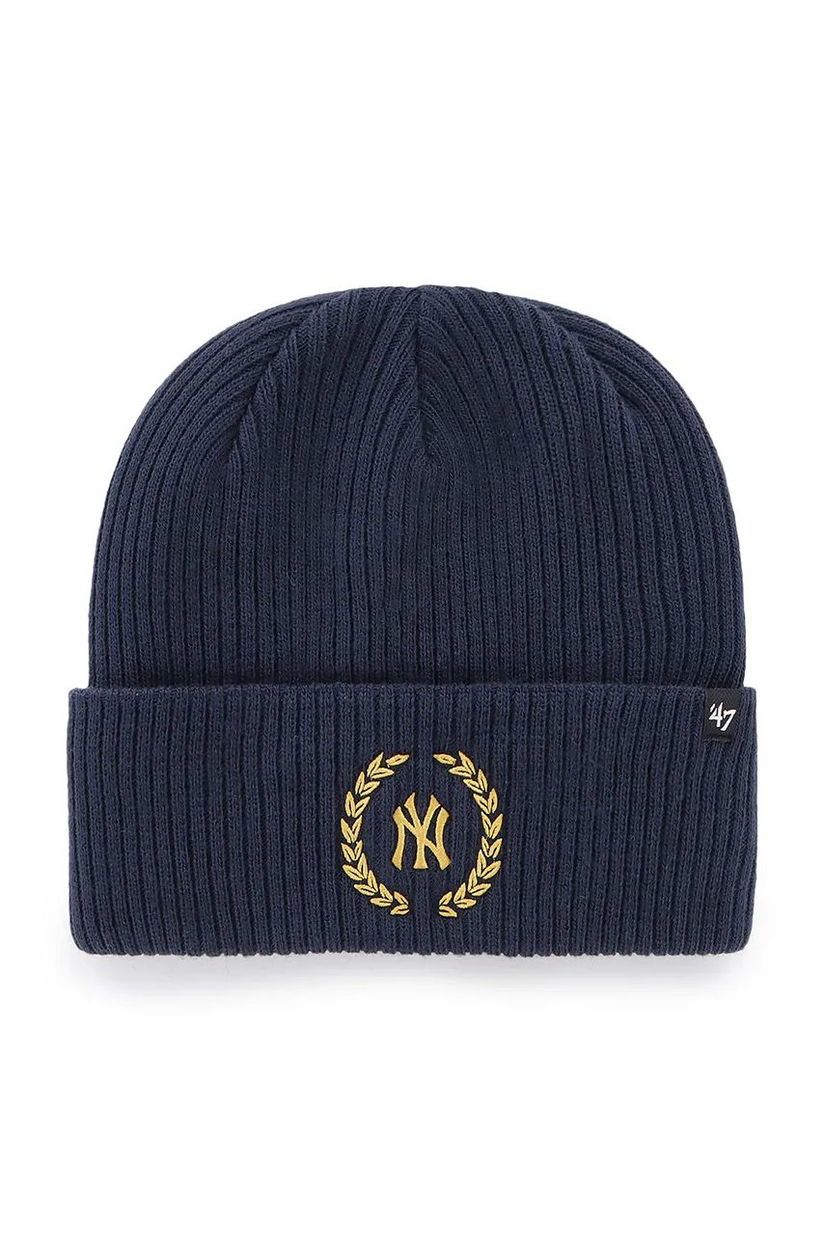 47 brand caciula MLB New York Yankees culoarea albastru marin, B-SKYCK17XXE-NY