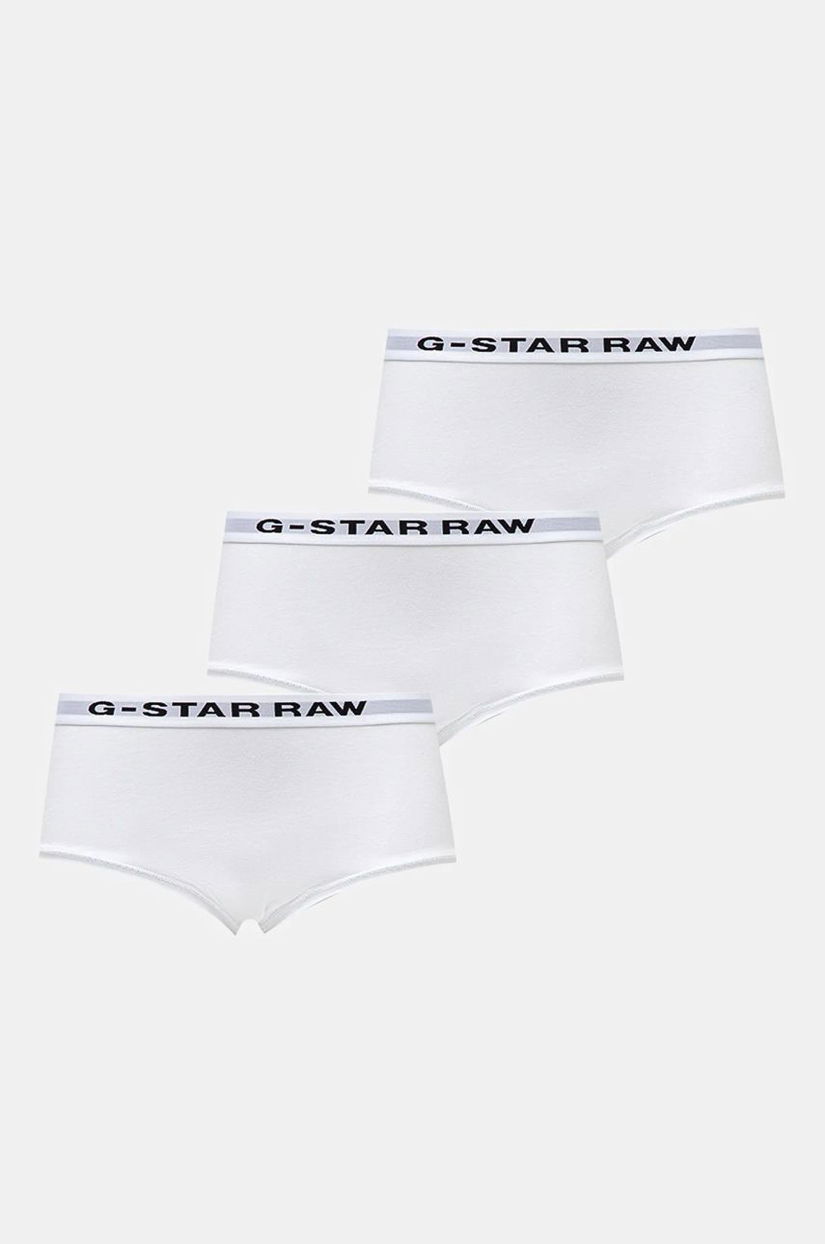 G-Star Raw chiloti 3-pack culoarea alb, D24081-D516