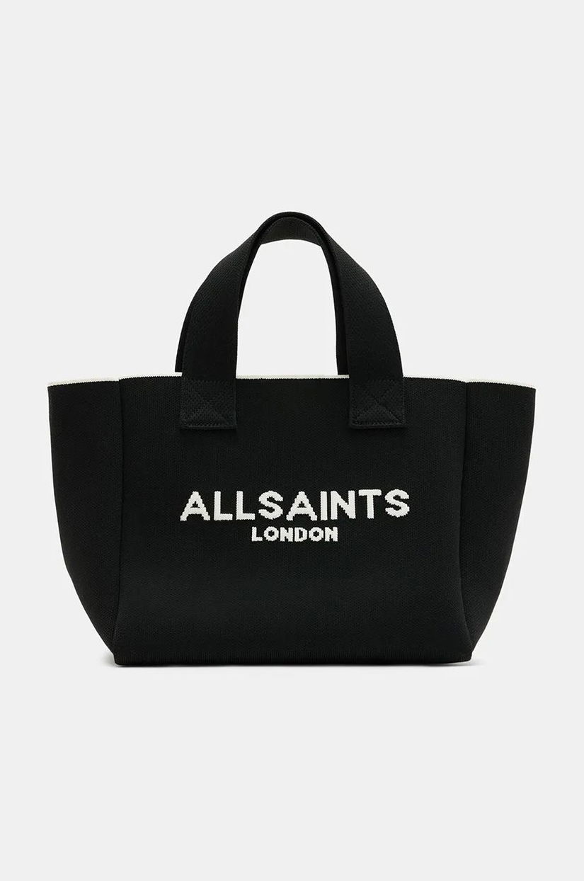 AllSaints poseta IZZY MINI culoarea negru, W237XA