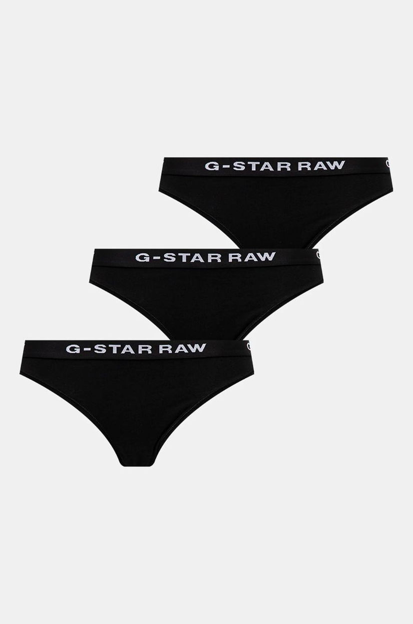 G-Star Raw chiloti 3-pack culoarea negru, D23775-D516