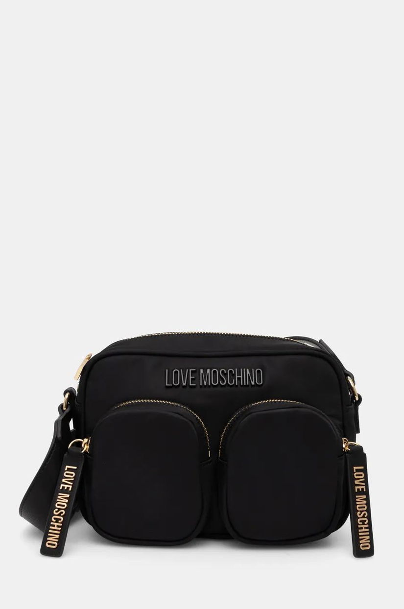 Love Moschino poseta culoarea negru, JC4381PP0L