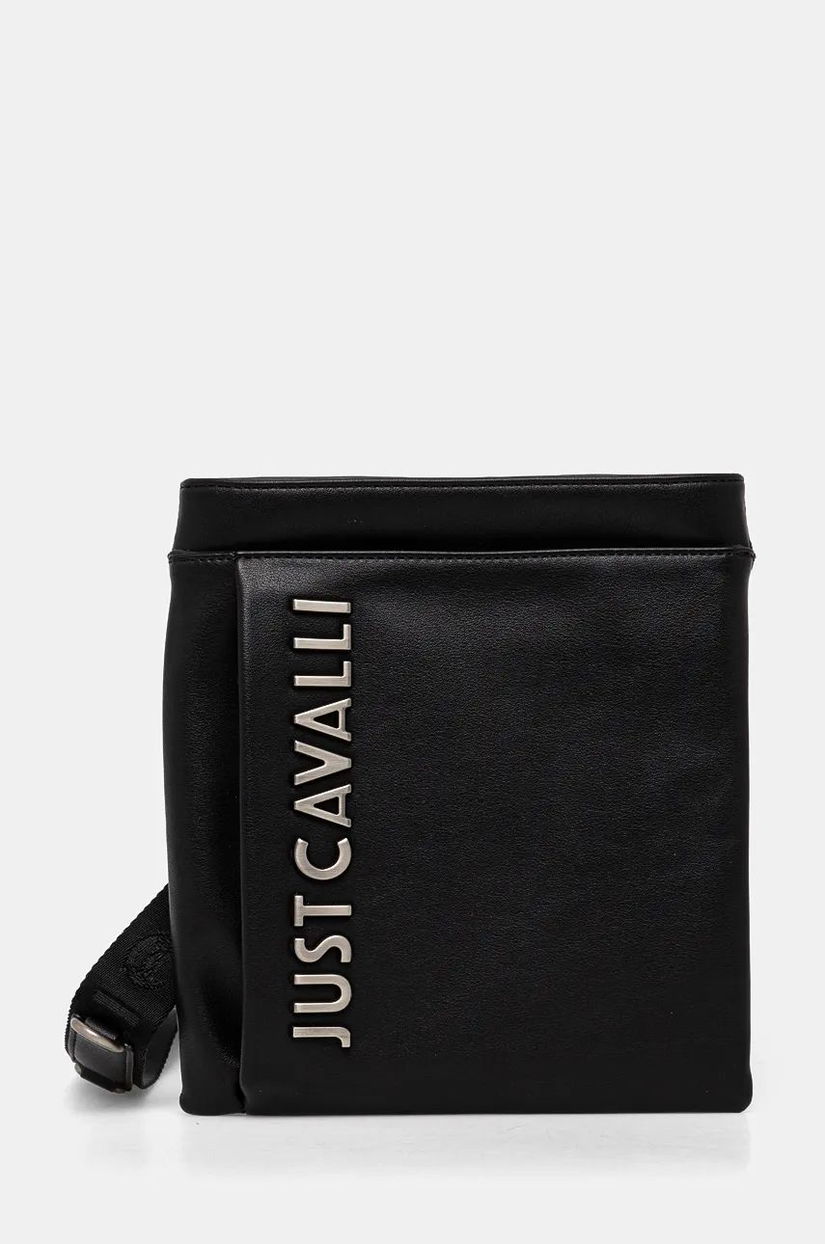 Just Cavalli borseta culoarea negru, 77QA4B12 ZSA48