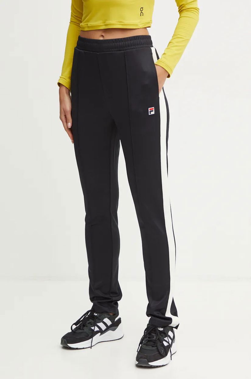 Fila pantaloni de trening Lamoni culoarea negru, modelator, FAW0889