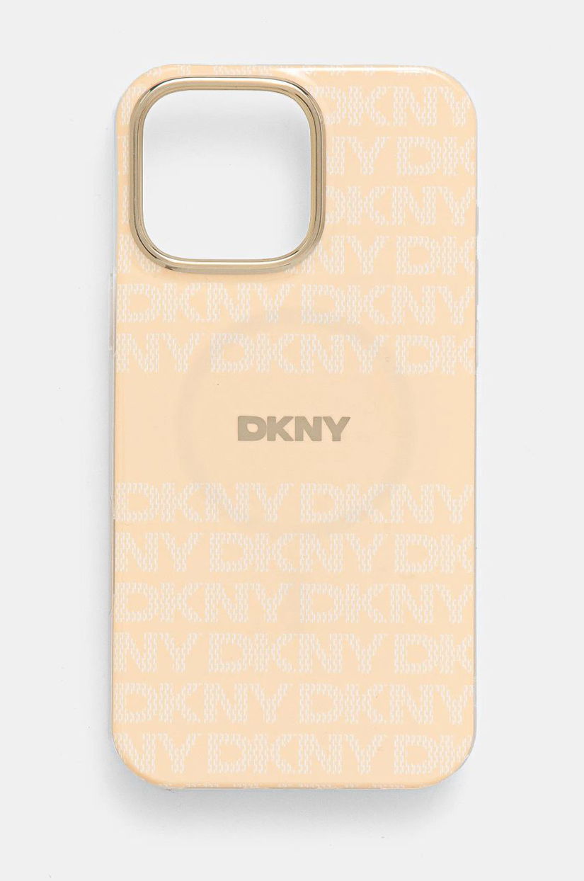 Dkny etui pentru telefon iPhone 16 Pro Max 6.9 culoarea portocaliu, DKHMP16XHRHSEP