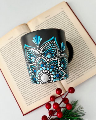 Cana pictata mandala "Frozen"