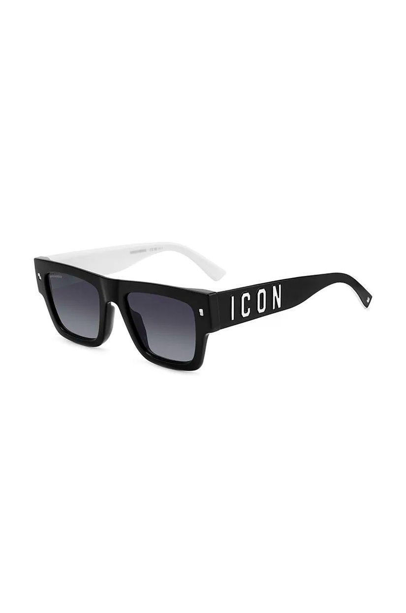 DSQUARED2 ochelari de soare culoarea negru, ICON 0021/S