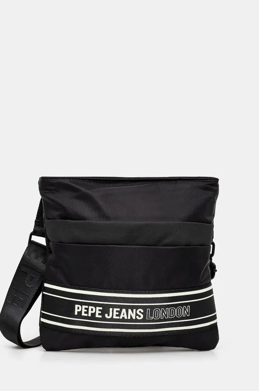 Pepe Jeans borseta JESSE DUBLIN culoarea negru, PM030856