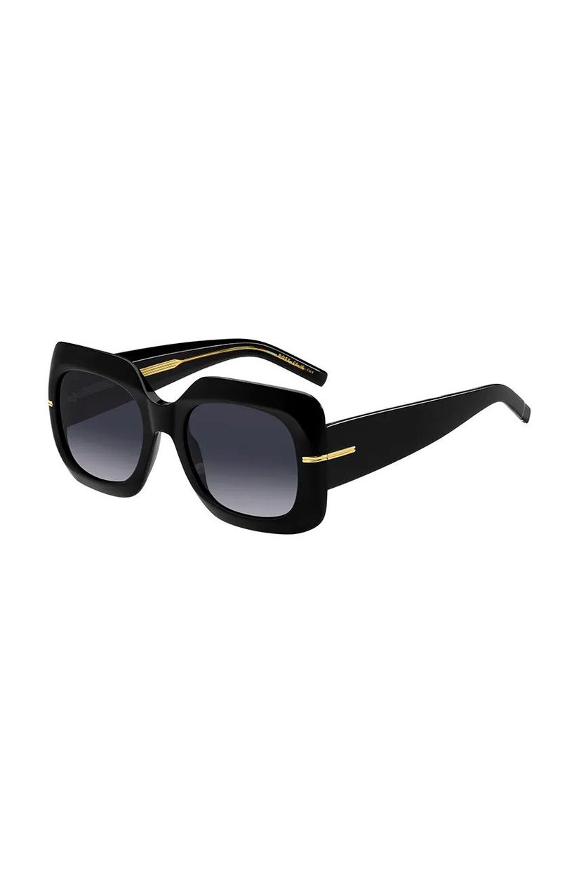 BOSS ochelari de soare femei, culoarea negru, BOSS 1730/S