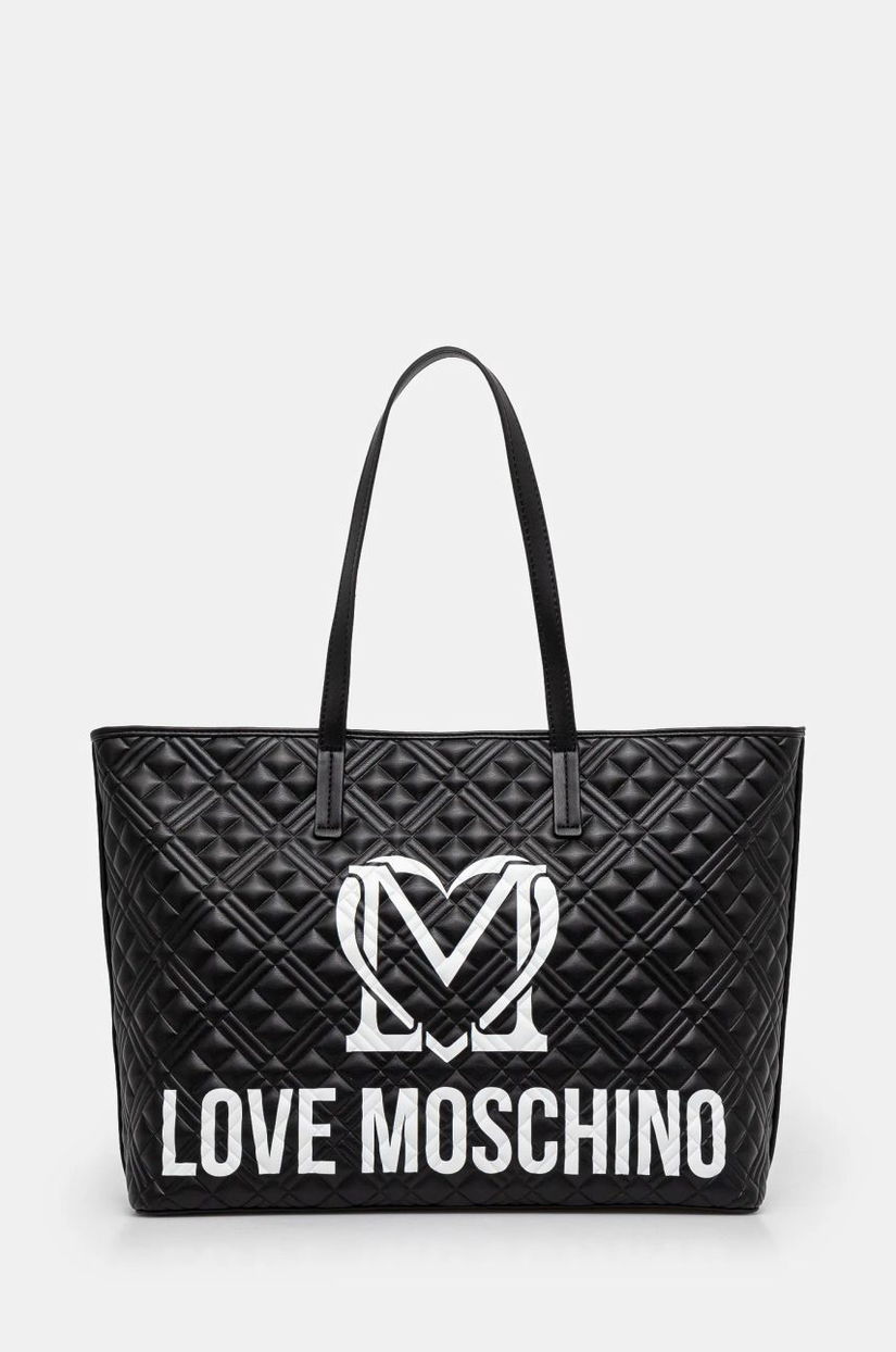 Love Moschino poseta culoarea negru, JC4376PP0L