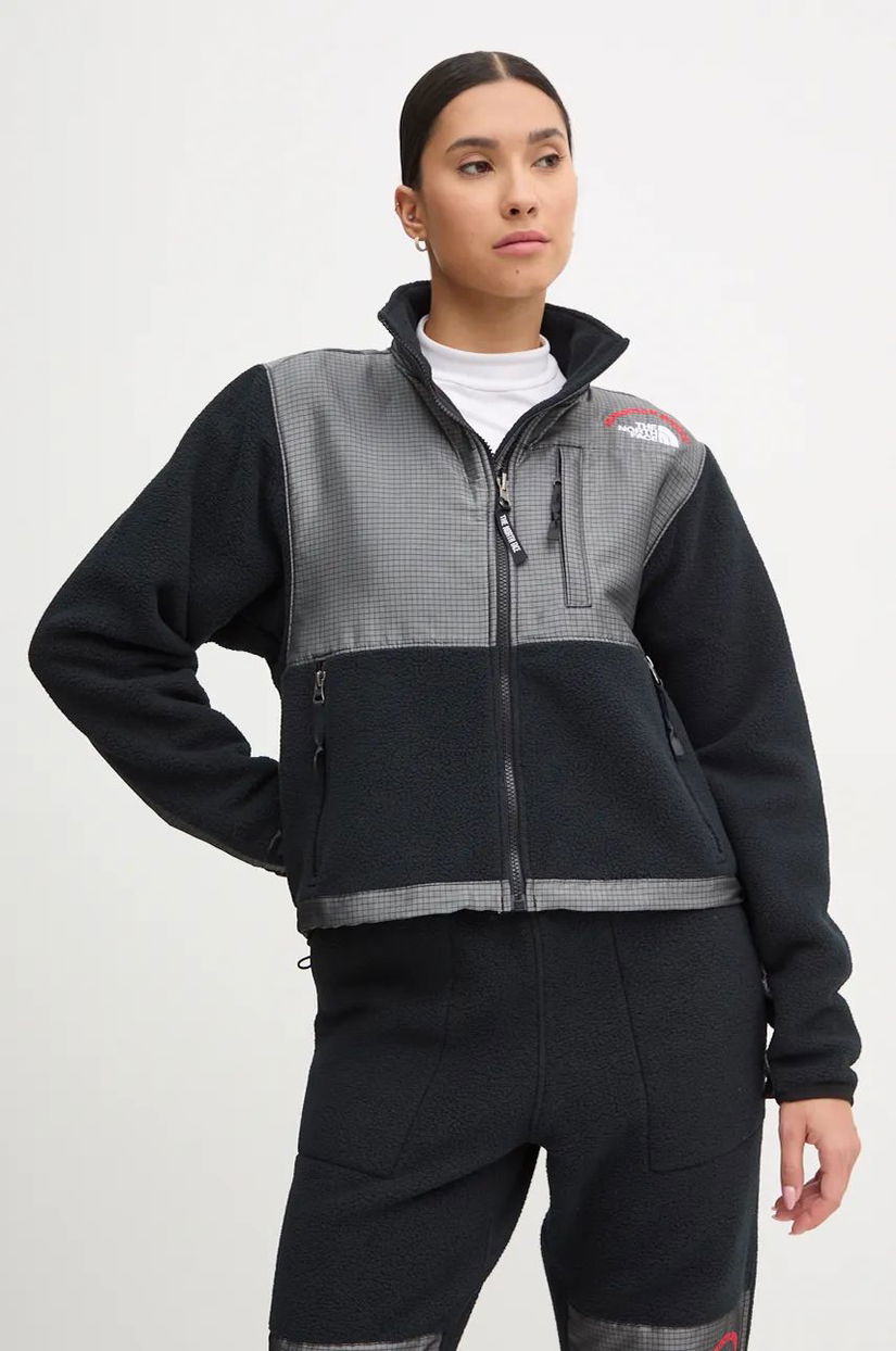 The North Face hanorac fleece TNF x 30th Years HMLYN culoarea gri, modelator, NF0A88YR4O41