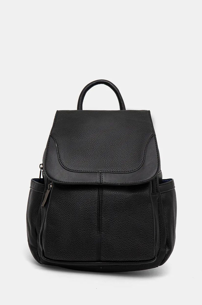 Answear Lab rucsac femei, culoarea negru, mic, neted