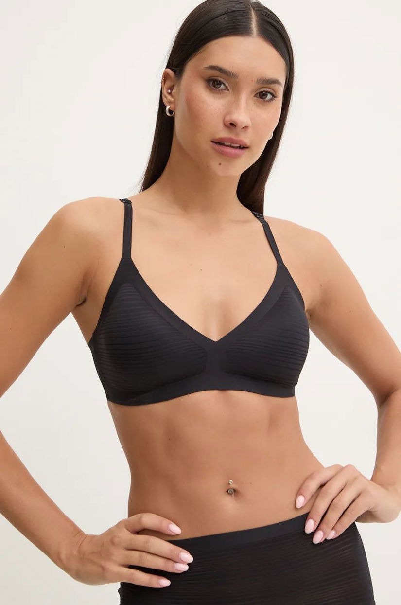 Chantelle sutien culoarea negru, neted, C20D10