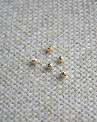 Margele vermeil 2 mm - 10 buc. (MNV)
