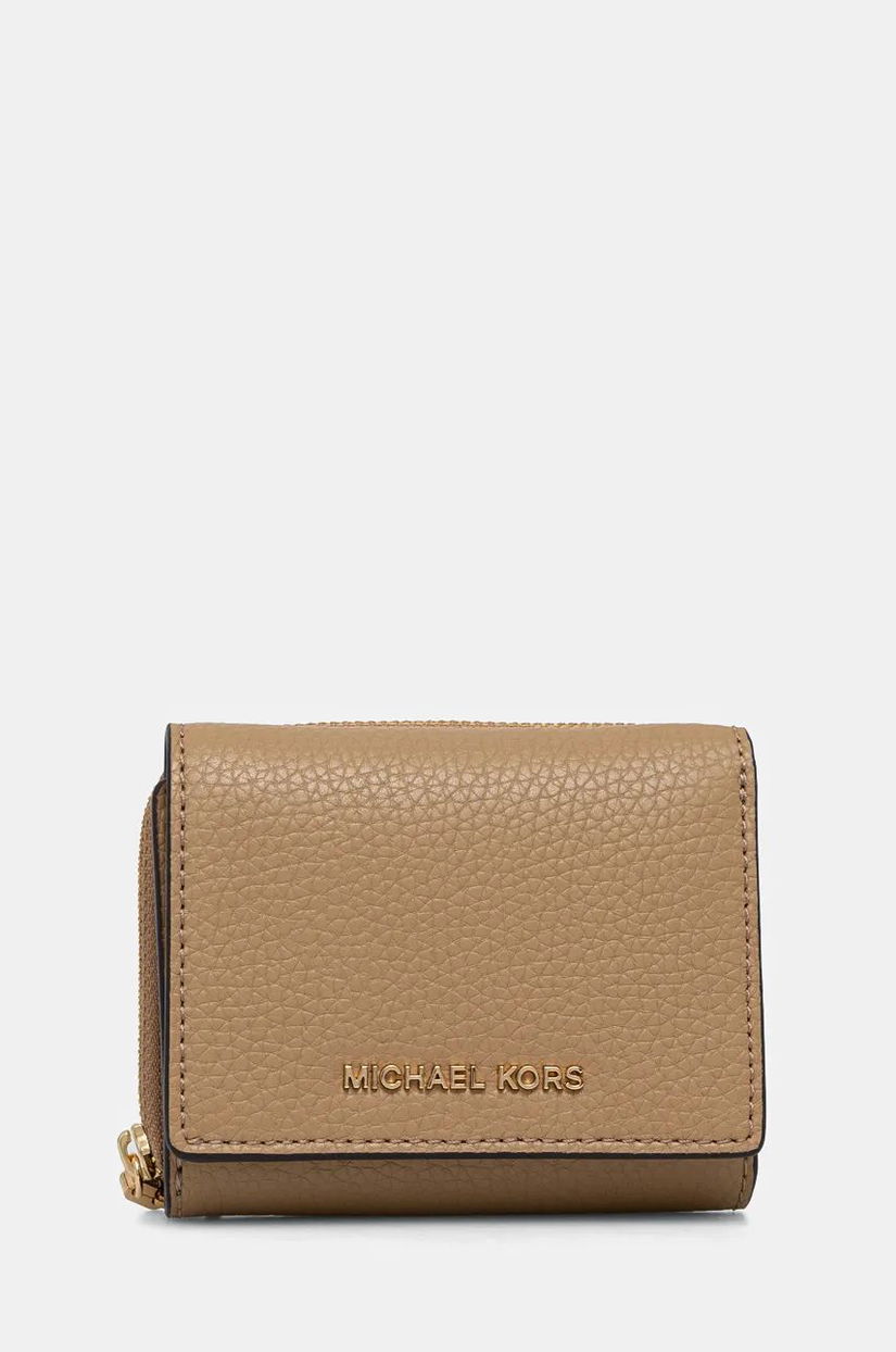 MICHAEL Michael Kors portofel de piele femei, culoarea verde, 32S4G8ED8L