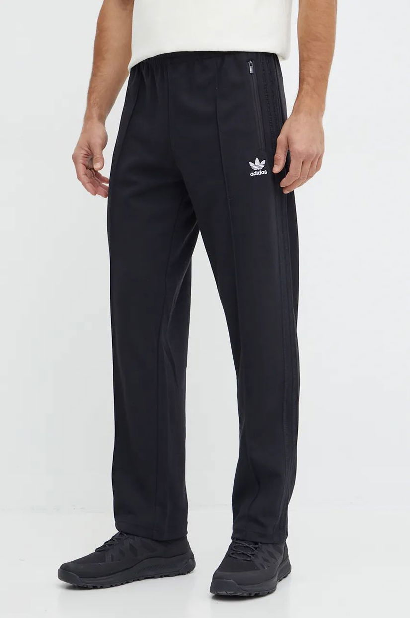 adidas Originals pantaloni de trening Mono 2 Trackpant culoarea negru, neted, IZ2539