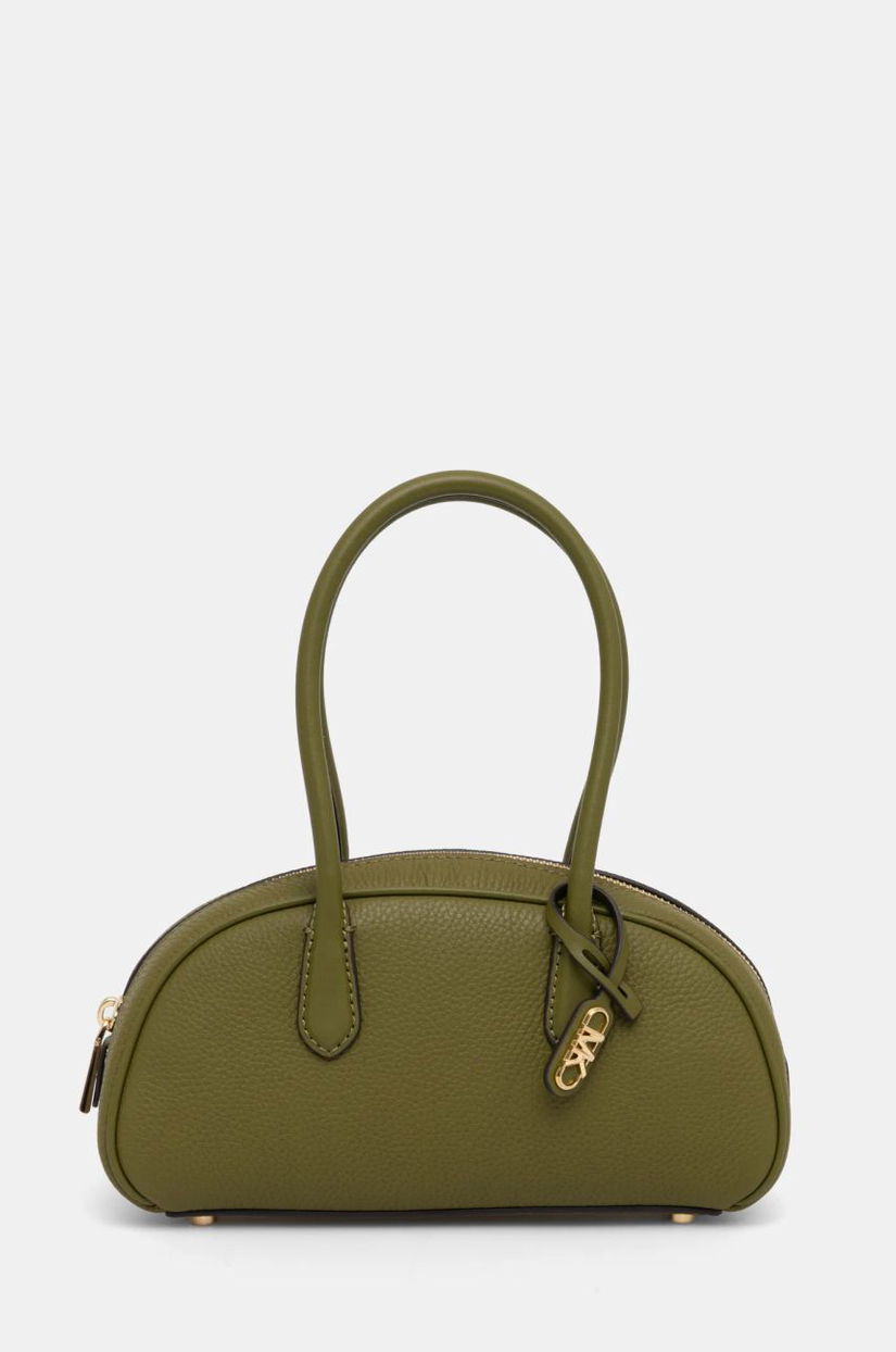 MICHAEL Michael Kors poseta de piele culoarea verde, 30T4G1US5T