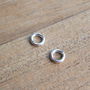 Zale deschise argint 925, 5 mm, 10 bucati (MN 6-3)