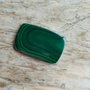 Cabochon malachit, 27x17x3 mm