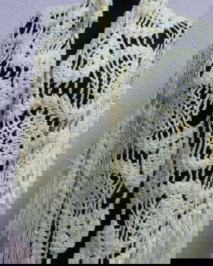 Esarfa crosetata 1,60m