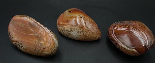 Agat Sardonyx - set pietre polisate