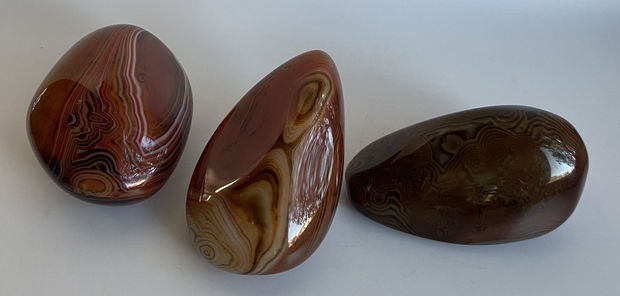 Agat Sardonyx - set pietre polisate