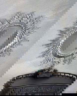 Oglinda soare argintie