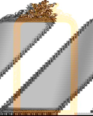 Oglinda Rococo aurie