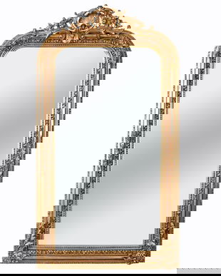 Oglinda baroc aurie