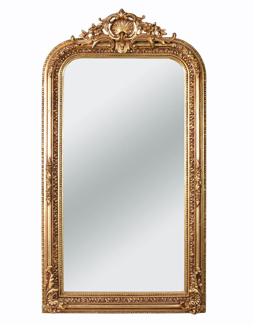 Oglinda baroc aurie