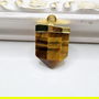 Pandantiv ochi de tigru 20x17mm  - 1buc